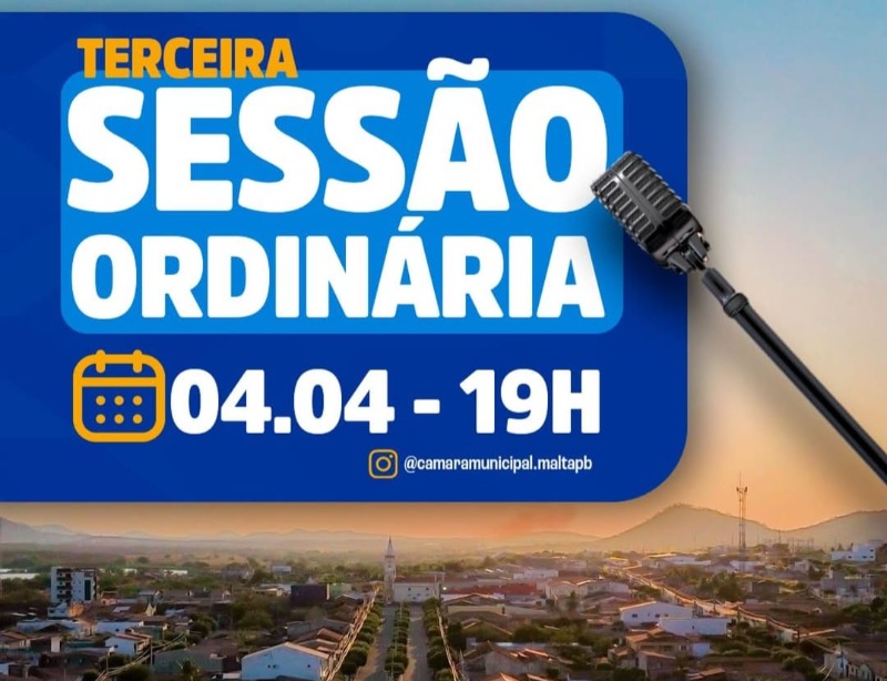 Cmara de Malta realiza nesta sexta-feira (4) mais uma sesso ordinria